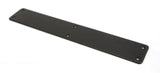 From The Anvil - Black 400mm Plain Fingerplate | Sku. 91760 | Trade Door Handles.