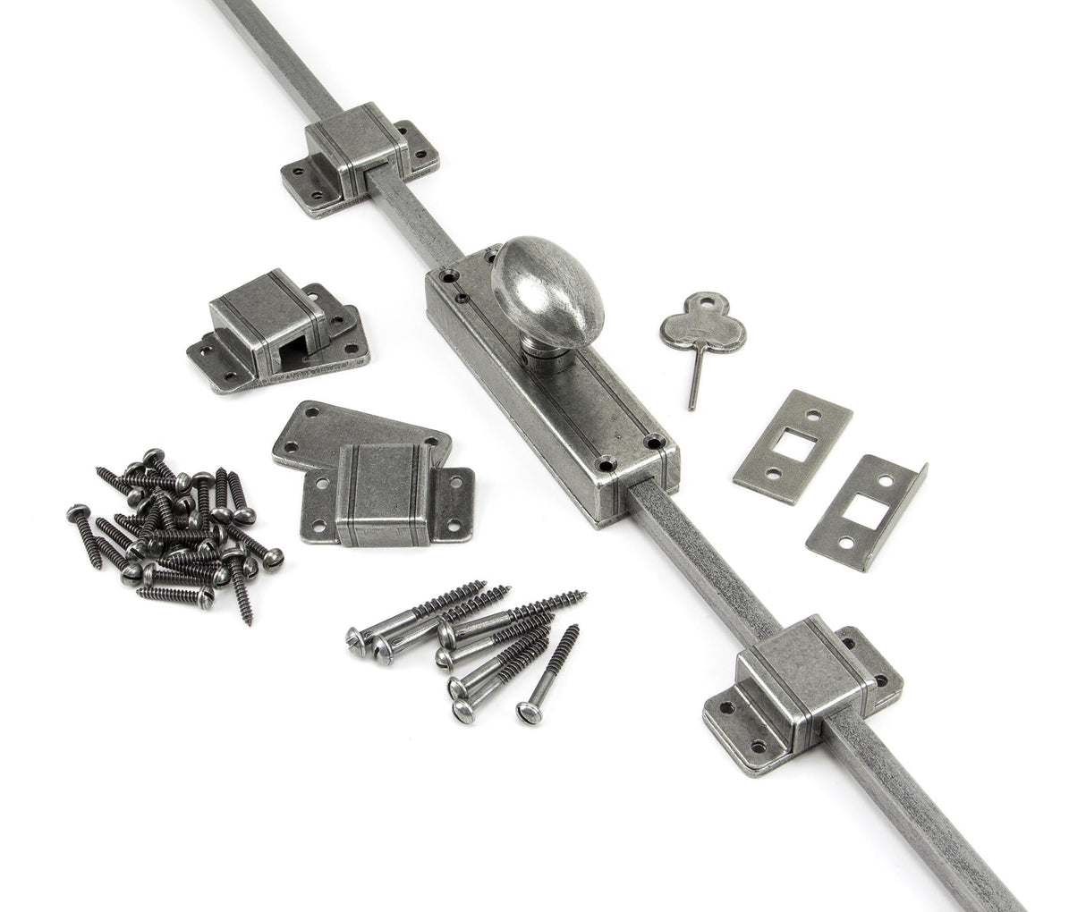 From The Anvil - Pewter Cremone Bolt | Sku. 91788 | Trade Door Handles.