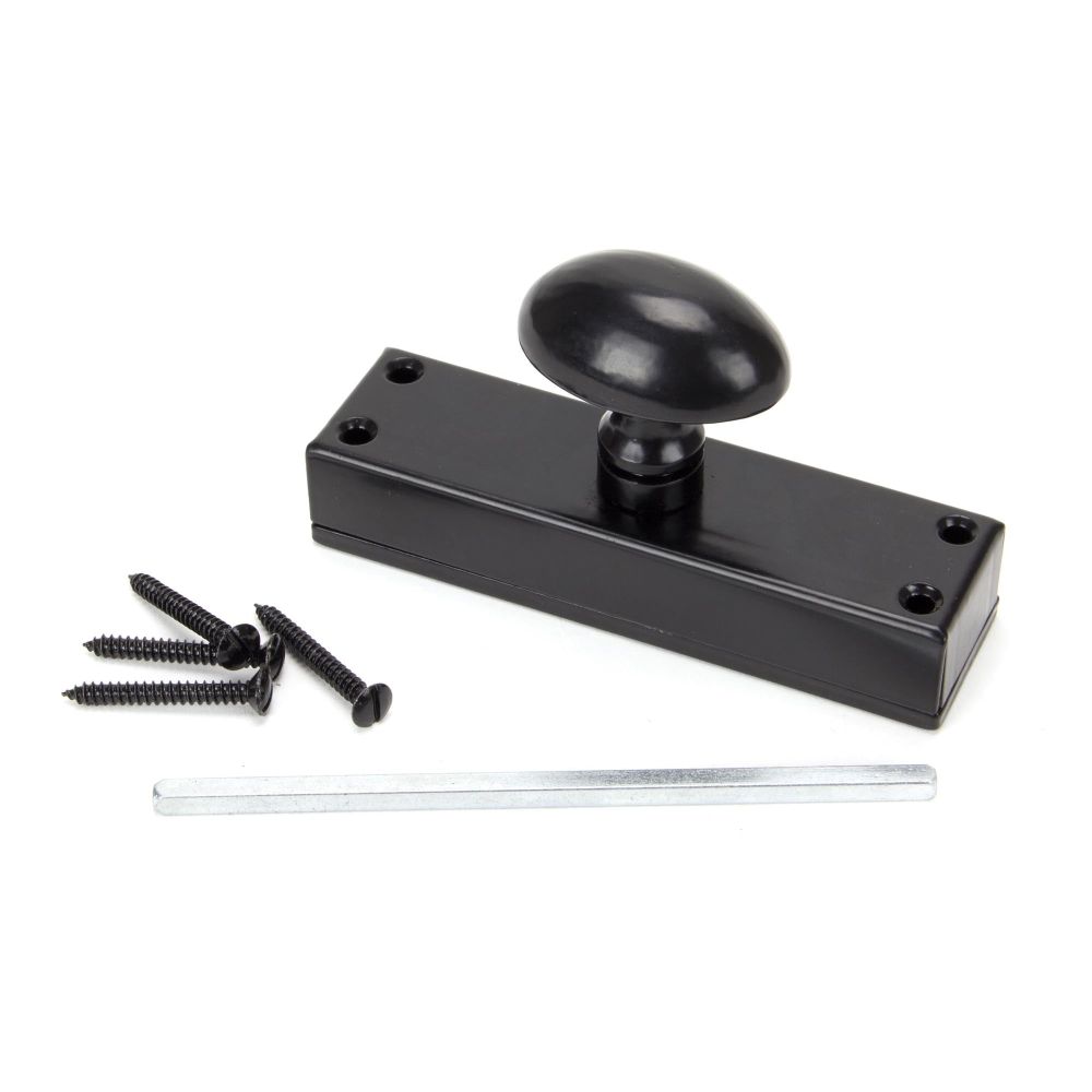 From The Anvil - Black knob for Cremone Bolt | Sku. 91791 | Trade Door Handles.