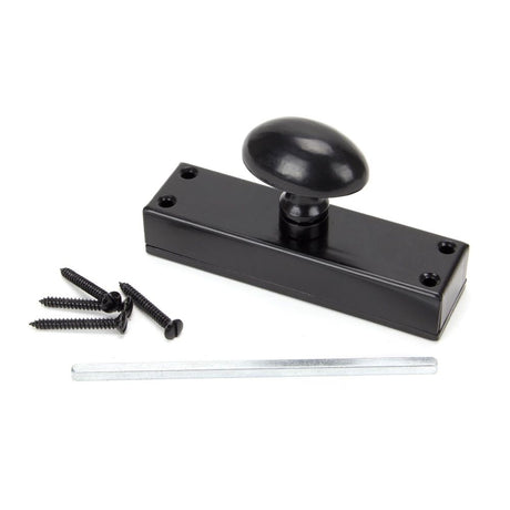From The Anvil - Black knob for Cremone Bolt | Sku. 91791 | Trade Door Handles.