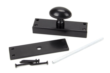 From The Anvil - Black knob for Cremone Bolt | Sku. 91791 | Trade Door Handles.