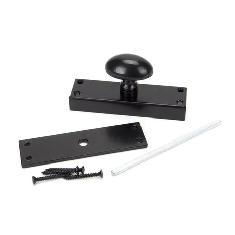 From The Anvil - Black knob for Cremone Bolt | Sku. 91791 | Trade Door Handles.