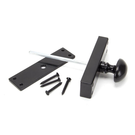 From The Anvil - Black knob for Cremone Bolt | Sku. 91791 | Trade Door Handles.