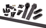 From The Anvil - 100kg Black Sliding Door Hardware Kit (3m Track) | Sku. 91794 | Trade Door Handles.