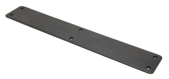 From The Anvil - Beeswax 400mm Plain Fingerplate | Sku. 91795 | Trade Door Handles.
