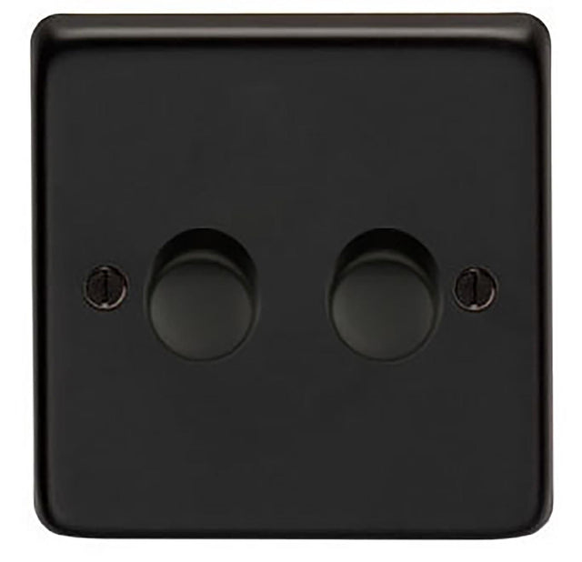 From The Anvil - MB Double LED Dimmer Switch | Sku. 91812 | Trade Door Handles.