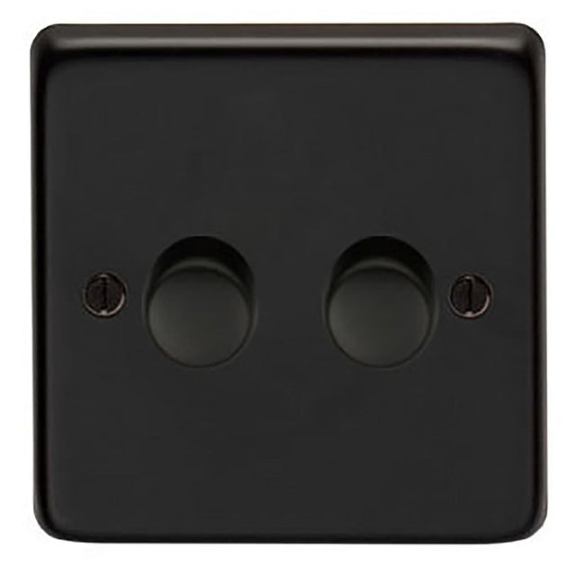 From The Anvil - MB Double LED Dimmer Switch | Sku. 91812 | Trade Door Handles.