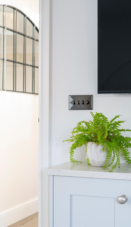 From The Anvil - BN Quad LED Dimmer Switch | Sku. 91816 | Trade Door Handles.