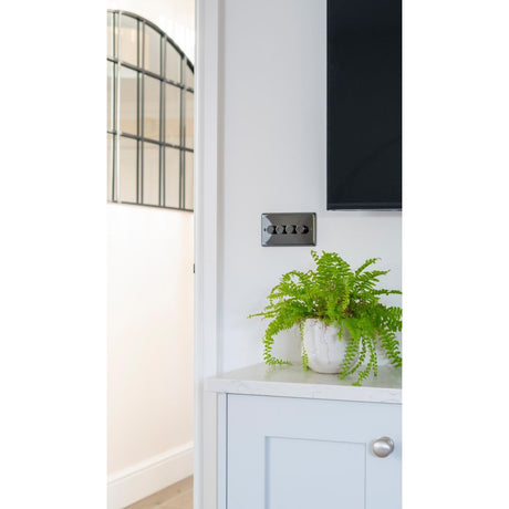 From The Anvil - BN Quad LED Dimmer Switch | Sku. 91816 | Trade Door Handles.