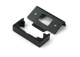 From The Anvil - Black ½" Rebate Kit for Tubular Mortice Latch | Sku. 91824 | Trade Door Handles.