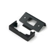 From The Anvil - Black ½" Rebate Kit for Tubular Mortice Latch | Sku. 91824 | Trade Door Handles.