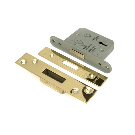 From The Anvil - PVD 2½" 5 Lever BS Deadlock KA | Sku. 91833 | Trade Door Handles.