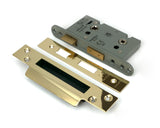 From The Anvil - PVD 2 1/2" Heavy Duty Bathroom Mortice Lock | Sku. 91835 | Trade Door Handles.