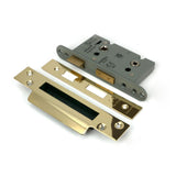From The Anvil - PVD 2 1/2" Heavy Duty Bathroom Mortice Lock | Sku. 91835 | Trade Door Handles.