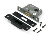 From The Anvil - Black 2½" Euro Profile Dead Lock | Sku. 91845 | Trade Door Handles.
