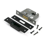 From The Anvil - Black 2½" Euro Profile Dead Lock | Sku. 91845 | Trade Door Handles.