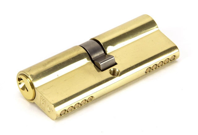 From The Anvil - Lacquered Brass 40/40 Euro Cylinder | Sku. 91855 | Trade Door Handles.