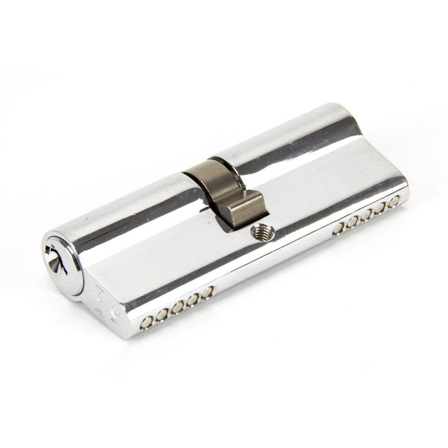From The Anvil - Polished Chrome 40/40 Euro Cylinder | Sku. 91859 | Trade Door Handles.