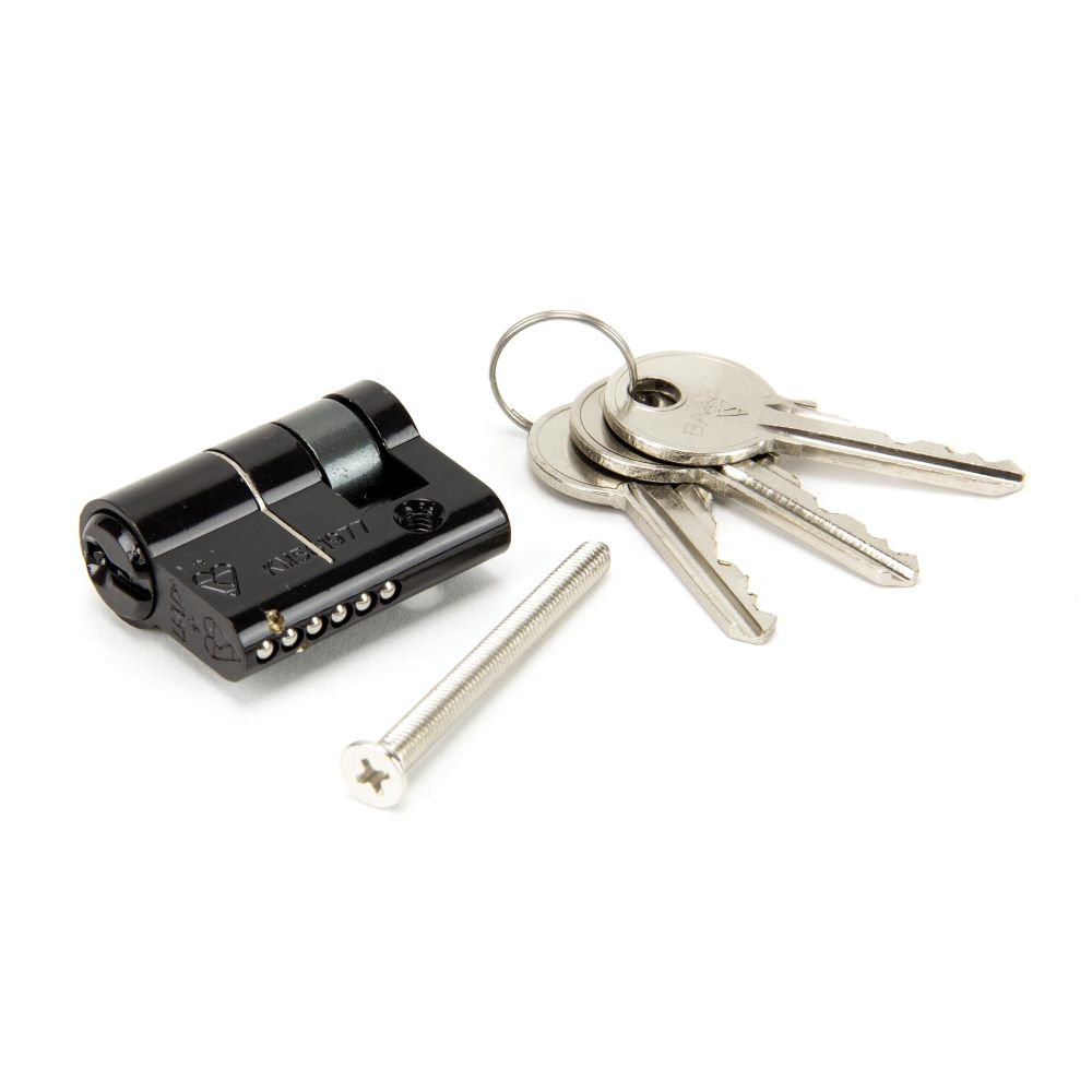 From The Anvil - Black 30/10 6pin Single Cylinder | Sku. 91861 | Trade Door Handles.