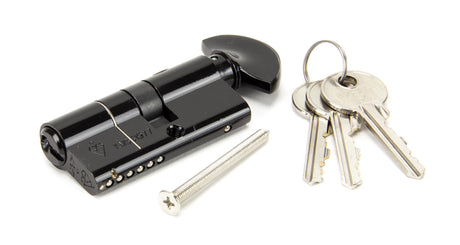 From The Anvil - Black 30T/35 6pin Euro Cylinder/Thumbturn | Sku. 91864 | Trade Door Handles.