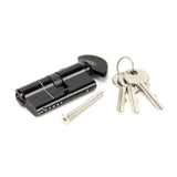 From The Anvil - Black 30T/35 6pin Euro Cylinder/Thumbturn | Sku. 91864 | Trade Door Handles.