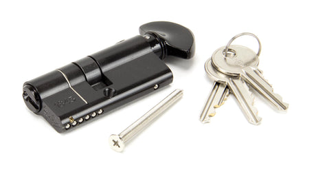 From The Anvil - 6 Pin Euro Cylinder/Thumbturn Black | Sku. 91865 | Trade Door Handles.