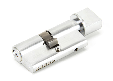 From The Anvil - Satin Chrome 30/30 Euro Cylinder/Thumbturn | Sku. 91866 | Trade Door Handles.