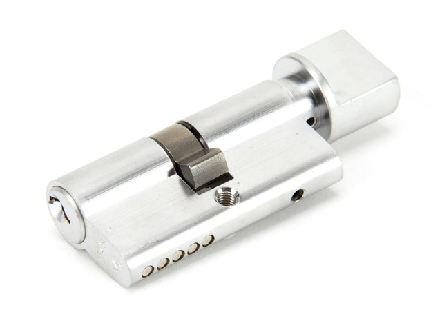 From The Anvil - Satin Chrome 30/30 Euro Cylinder/Thumbturn | Sku. 91866 | Trade Door Handles.