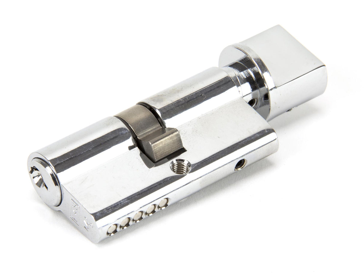 From The Anvil - Polished Chrome 30/30 Euro Cylinder/Thumbturn | Sku. 91868 | Trade Door Handles.
