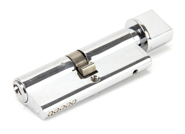 From The Anvil - Polished Chrome 40/40 Euro Cylinder/Thumbturn | Sku. 91872 | Trade Door Handles.