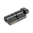 From The Anvil - Black 30/30 6pin Euro Cylinder/Thumbturn KA | Sku. 91873 | Trade Door Handles.