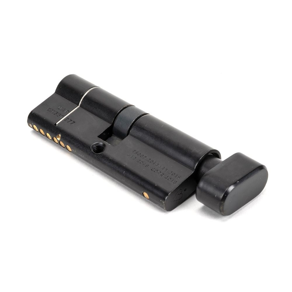 From The Anvil - Black 40/40 6pin Euro Cylinder/Thumbturn KA | Sku. 91874 | Trade Door Handles.