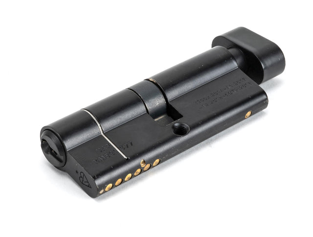 From The Anvil - Black 40/40 6pin Euro Cylinder/Thumbturn KA | Sku. 91874 | Trade Door Handles.