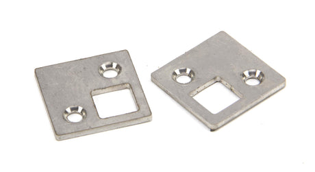From The Anvil - SS Corner Shoot Bolt Keeps (PR) | Sku. 91887 | Trade Door Handles.
