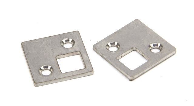 From The Anvil - SS Corner Shoot Bolt Keeps (PR) | Sku. 91887 | Trade Door Handles.