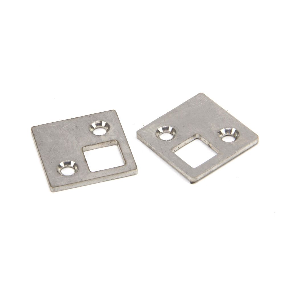 From The Anvil - SS Corner Shoot Bolt Keeps (PR) | Sku. 91887 | Trade Door Handles.