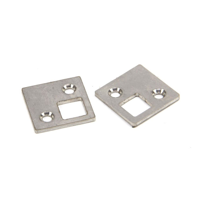 From The Anvil - SS Corner Shoot Bolt Keeps (PR) | Sku. 91887 | Trade Door Handles.