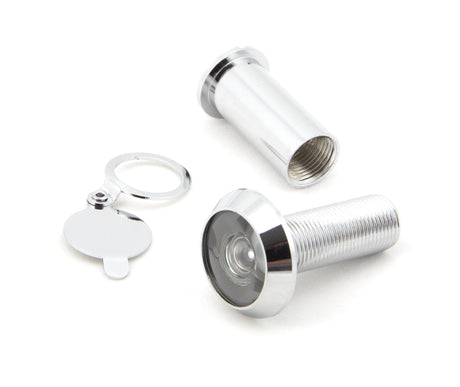 From The Anvil - Polished Chrome Door Viewer 180 Degree (34-56mm Door) | Sku. 91897 | Trade Door Handles.
