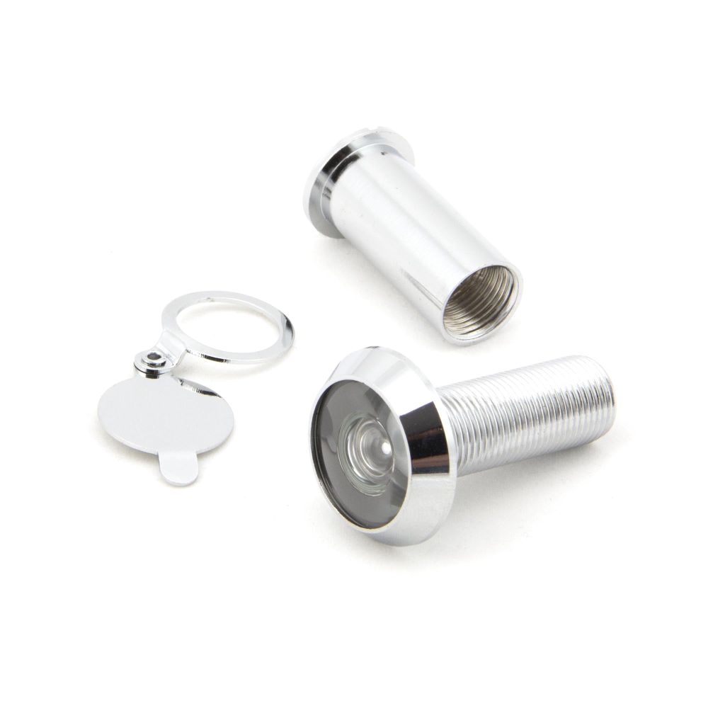 From The Anvil - Polished Chrome Door Viewer 180 Degree (34-56mm Door) | Sku. 91897 | Trade Door Handles.