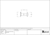 From The Anvil - Polished Chrome Door Viewer 180 Degree (34-56mm Door) | Sku. 91897 | Trade Door Handles.
