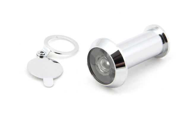 From The Anvil - Polished Chrome Door Viewer 180 Degree (34-56mm Door) | Sku. 91897 | Trade Door Handles.