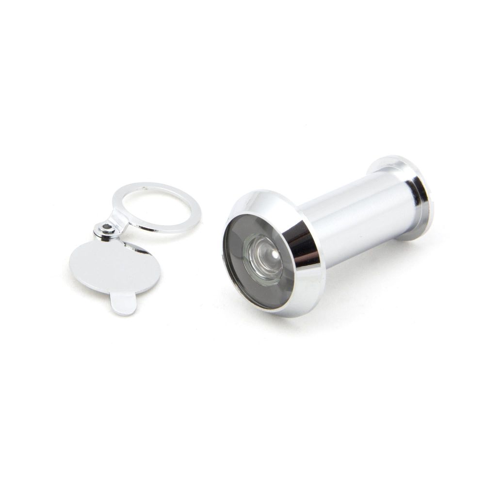 From The Anvil - Polished Chrome Door Viewer 180 Degree (34-56mm Door) | Sku. 91897 | Trade Door Handles.