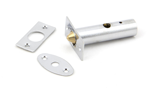 From The Anvil - Polished Chrome Security Door Bolt | Sku. 91898 | Trade Door Handles.