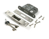 From The Anvil - SS 2½" 5 Lever BS Deadlock KA | Sku. 91901 | Trade Door Handles.