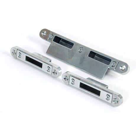 From The Anvil - Bright Zinc Plated Espag Keep Set - 57mm Door | Sku. 91910 | Trade Door Handles.