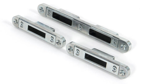 From The Anvil - Bright Zinc Plated Espag Plain Keep Set | Sku. 91911 | Trade Door Handles.
