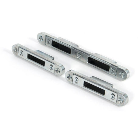 From The Anvil - Bright Zinc Plated Espag Plain Keep Set | Sku. 91911 | Trade Door Handles.