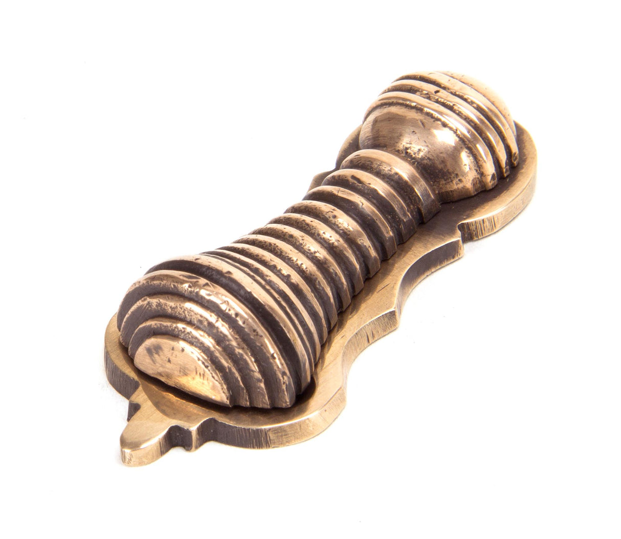 From The Anvil - Polished Bronze Beehive Escutcheon | Sku. 91929 | Trade Door Handles.