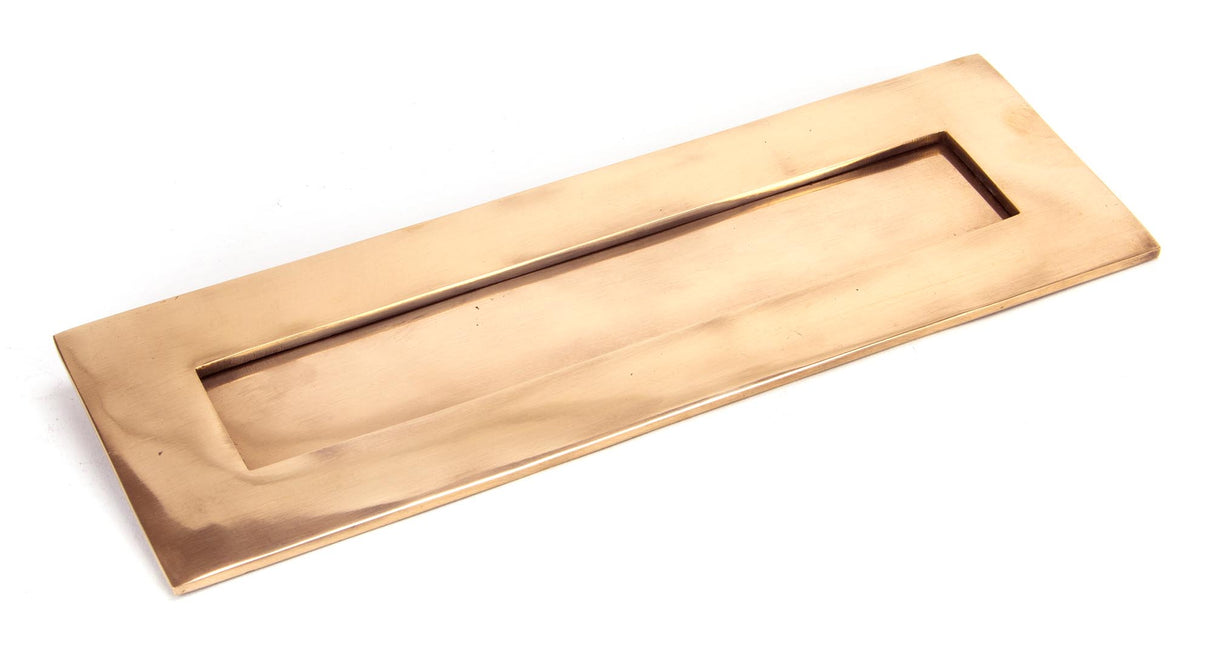 From The Anvil - Polished Bronze Large Letter Plate | Sku. 91932 | Trade Door Handles.