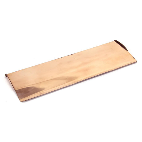 From The Anvil - Polished Bronze Large Letter Plate Cover | Sku. 91934 | Trade Door Handles.
